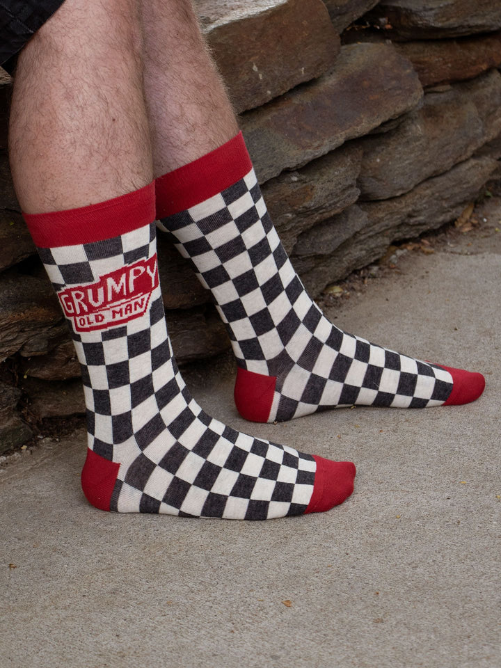 Grumpy Old Man Men's Crew Socks
