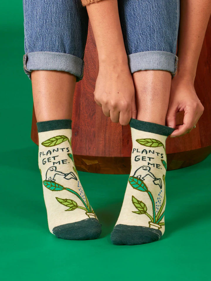 Plants Get Me Women's Ankle Socks