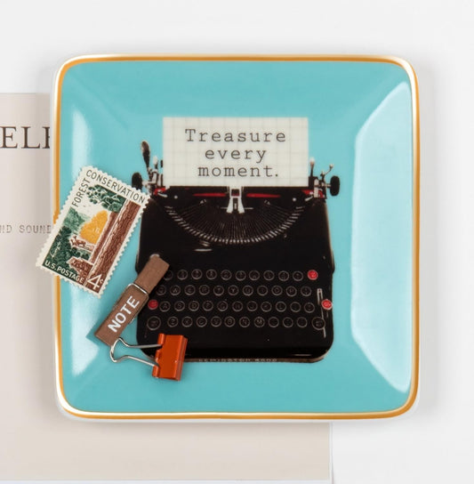 Treasure Every Moment Porcelain Tray