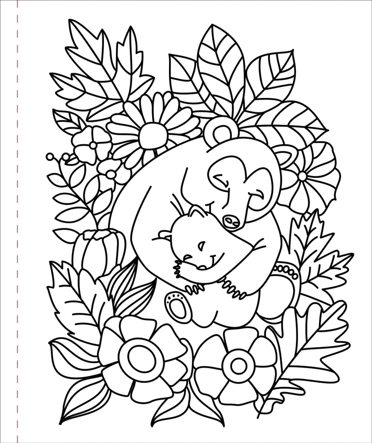Home Sweet Home Large Print Coloring Book