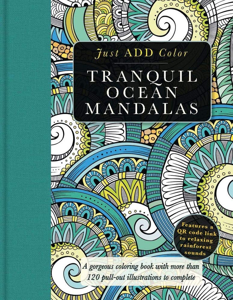 Tranquil Ocean Mandalas Coloring Book
