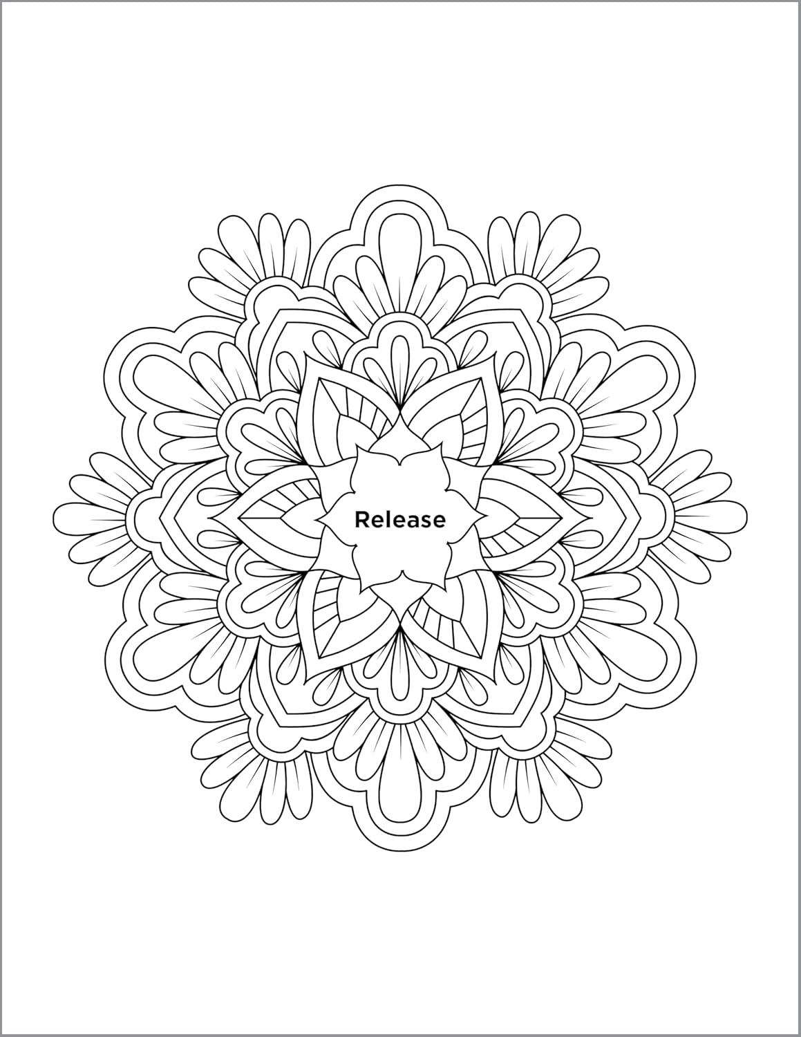 Mindfulness Mandalas Coloring Book