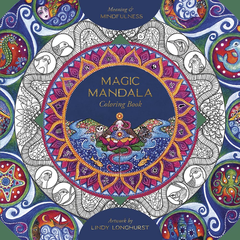 Magic Mandala Coloring Book