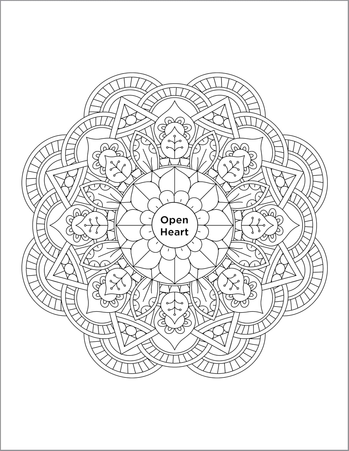 Mindfulness Mandalas Coloring Book