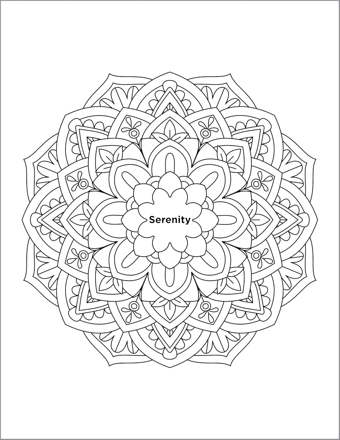 Mindfulness Mandalas Coloring Book