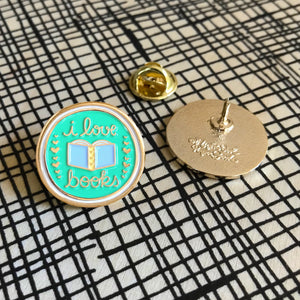 Book Club Gift Set - Bookmark & Enamel Pin