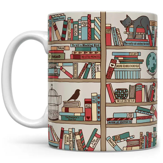 Bookish Library Mug