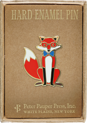 Fox Enamel Pin