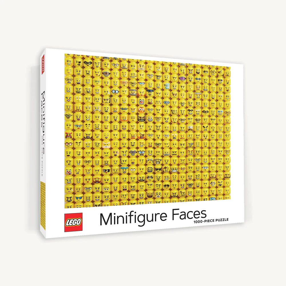 LEGO Minifigure Faces Puzzle (1000 Pieces)