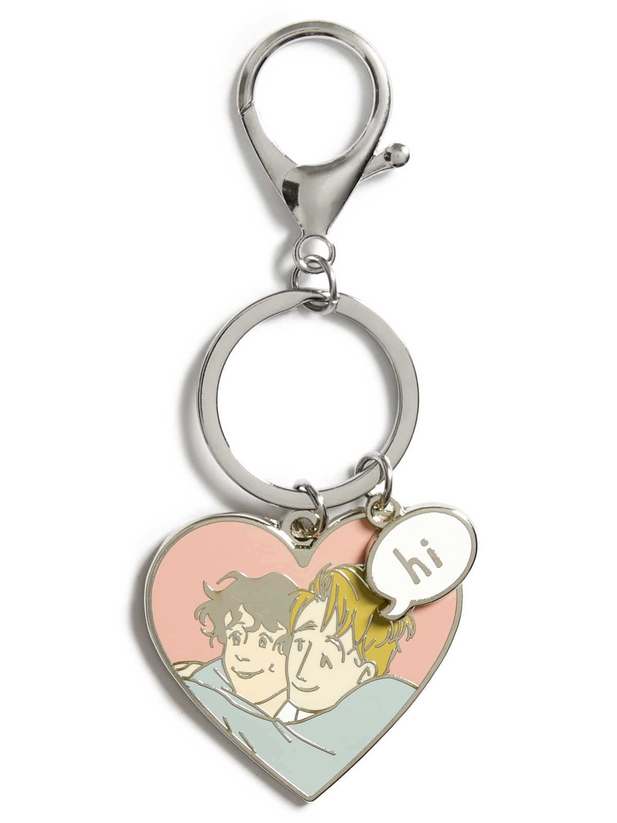 Nick Key Chain Heartstopper: Charlie and Nick Keychain – The Library Marketplace