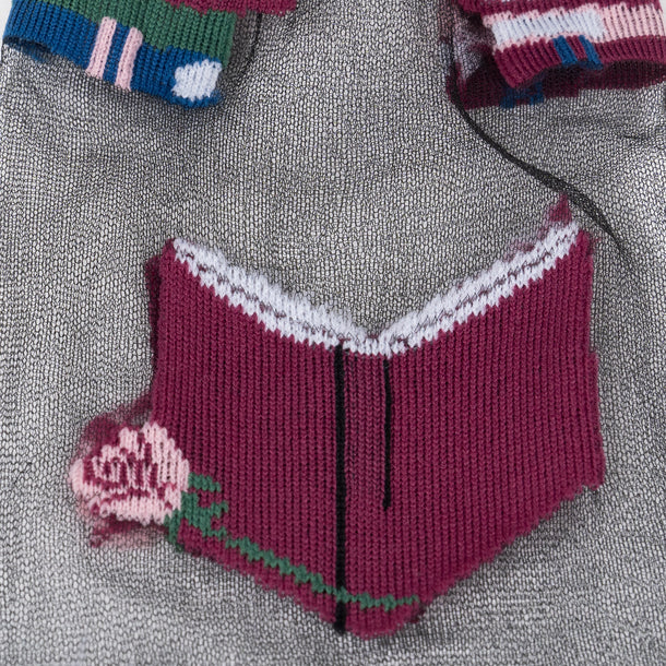 Novel Idea Sheer Crew Socks