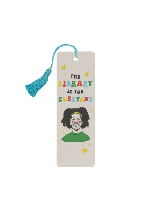 Mychal Threets: The Library is for Everyone Bookmark