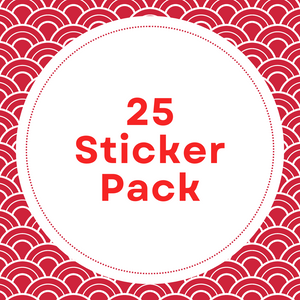 I Read Canadian Stickers 25/pack