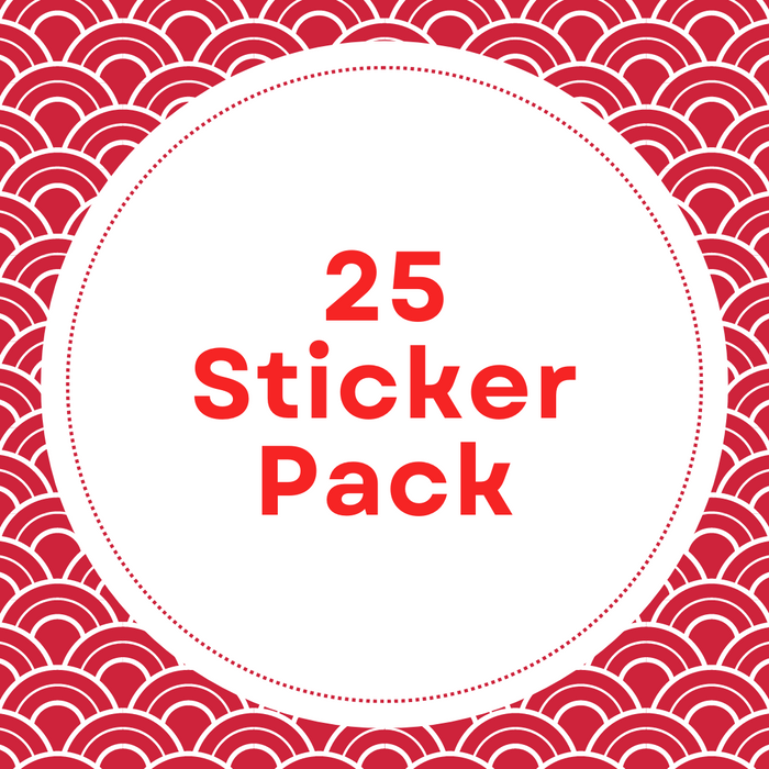 I Read Canadian Stickers 25/pack