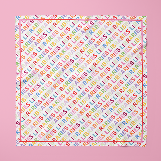 LIBRARIES Silk Scarf