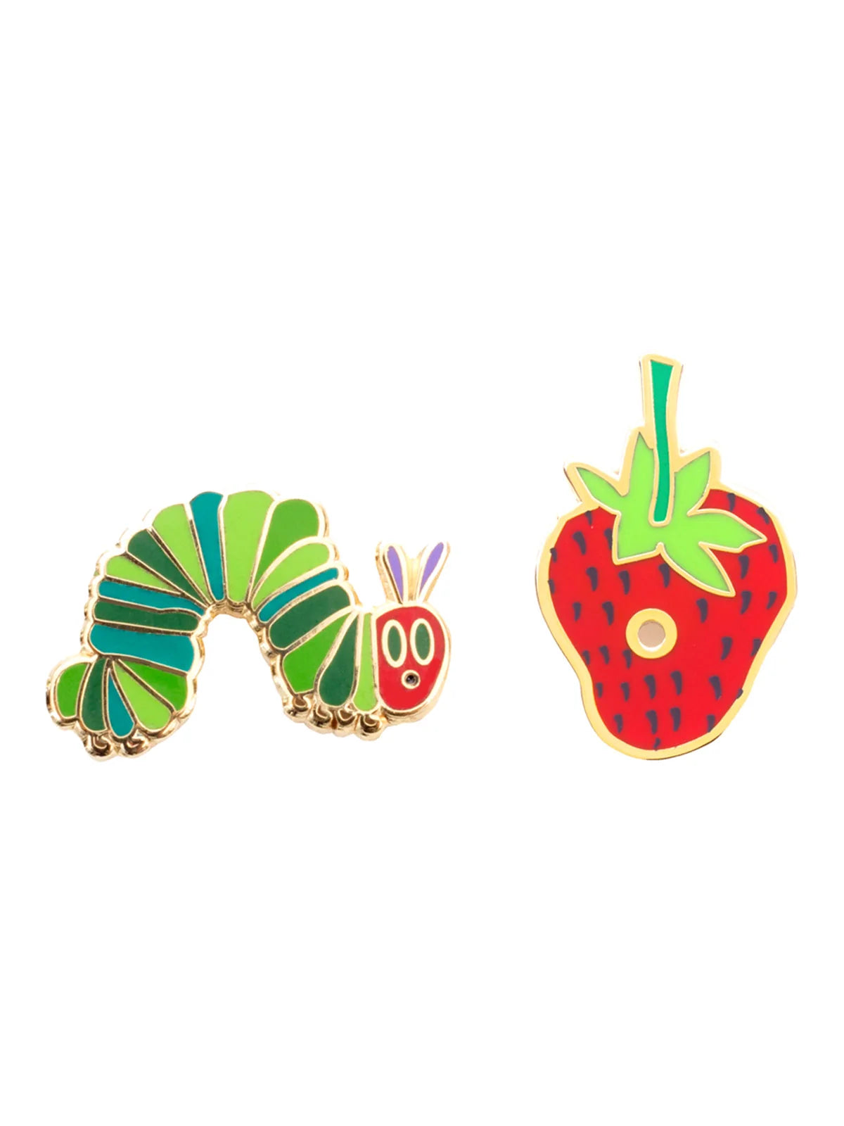 World of Eric Carle: The Very Hungry Caterpillar Enamel Pin Set (Set of 2)