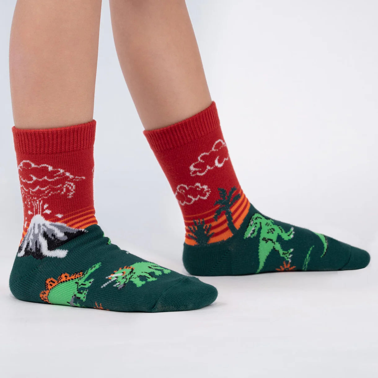 Dinosaur Days Youth Crew Socks (3-Pack)