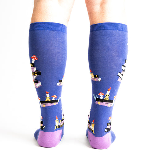 Stretch-It Knee High Socks Reading is Magic