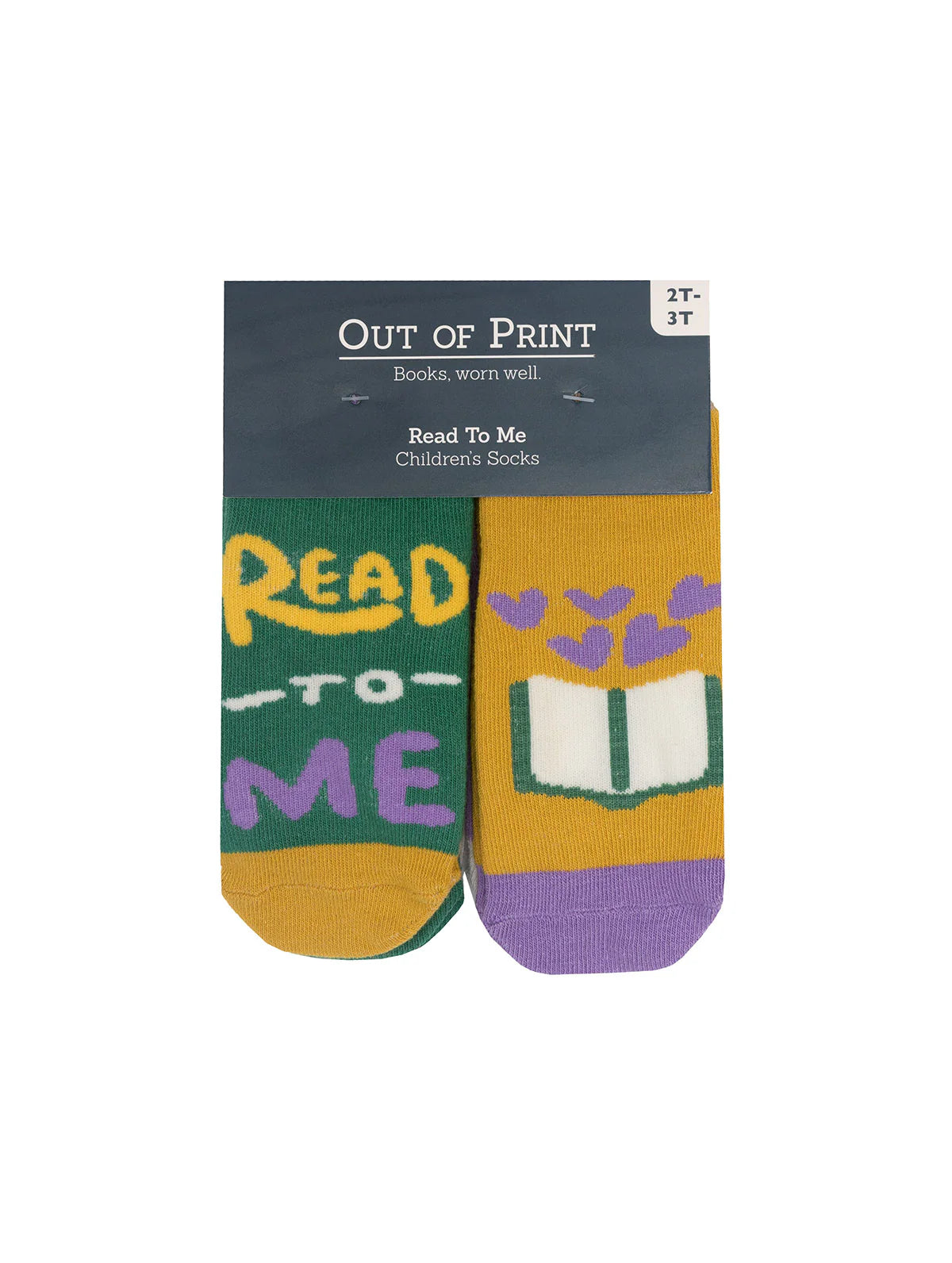 Read to Me Children's Socks (4-pack, 2T-3T)