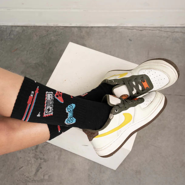 Press Play Athletic Crew Socks