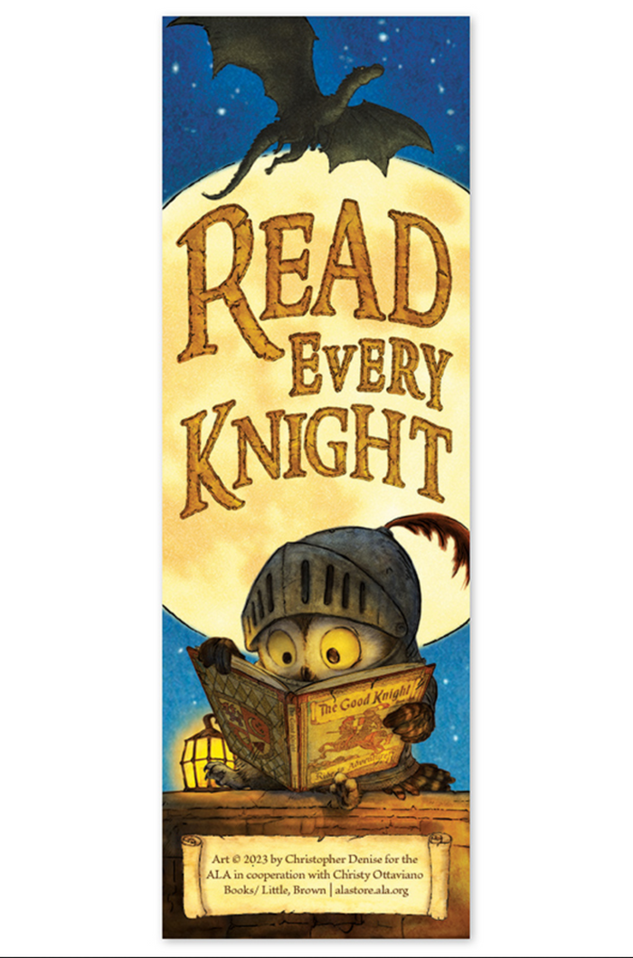 Knight Owl Bookmark