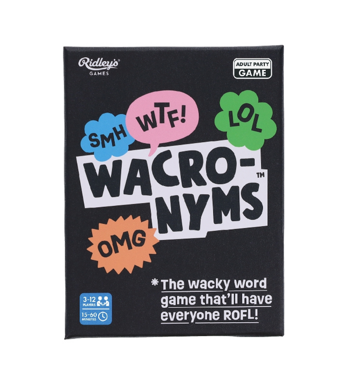 Wacronyms: A Wacky Word Game
