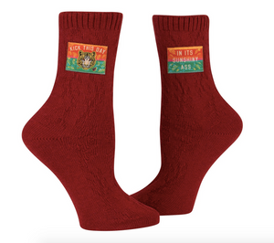 Kick This Day Tag Socks