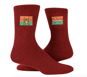 Kick This Day Tag Socks