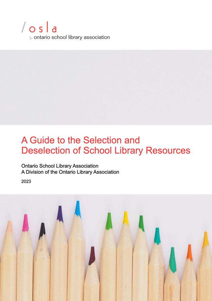 A Guide to the Selection and De-Selection of School Library Resources (Free PDF)