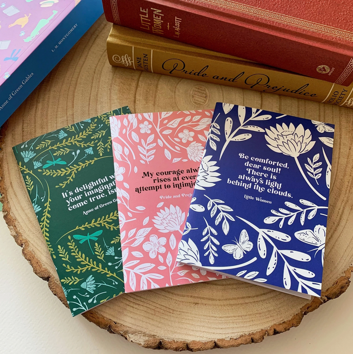 Women of Literature Pocket Notebook Set