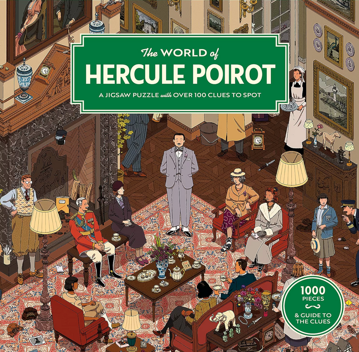 The World of Hercule Poirot 1000 Piece Puzzle
