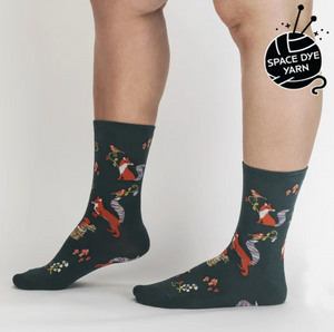 Foxy, I Think I Love You! Crew Socks