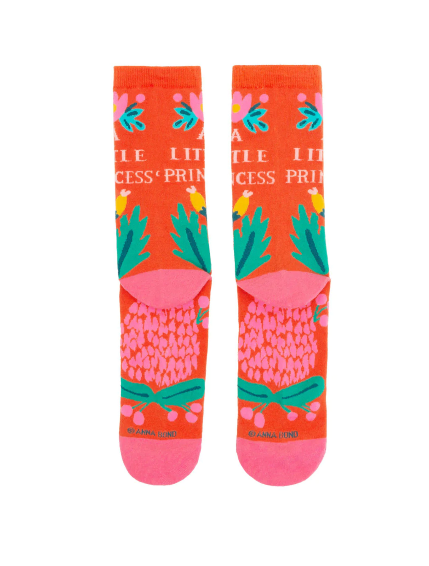 Puffin in Bloom: A Little Princess Socks