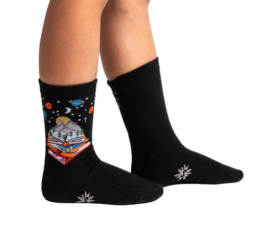 Take a Look, It’s in a Book Junior Crew Socks 3-Pack
