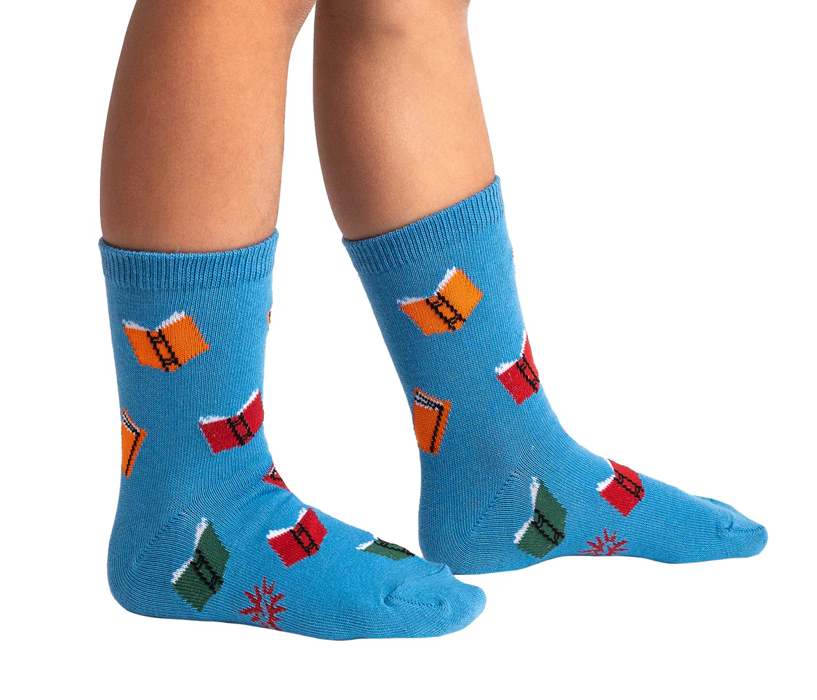 Take a Look, It’s in a Book Junior Crew Socks (3-Pack)