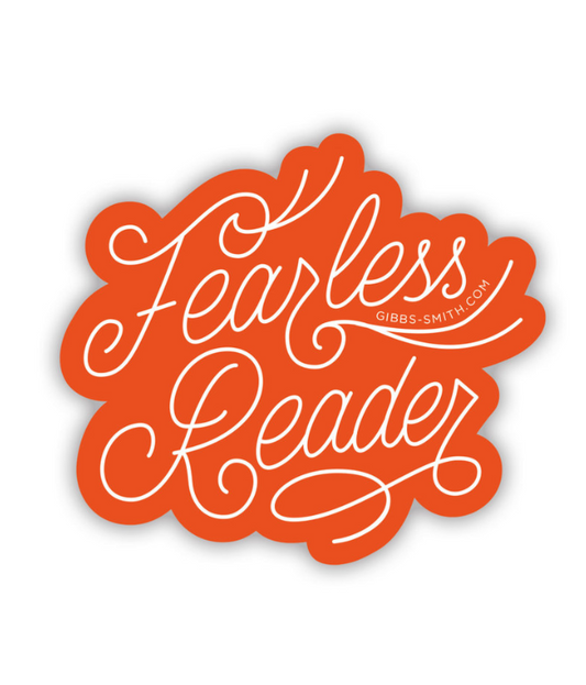Fearless Reader Vinyl Sticker