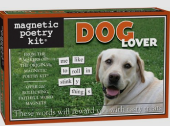Dog Lover Magnetic Poetry Game