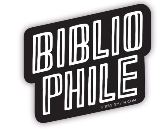 Bibliophile Vinyl Sticker