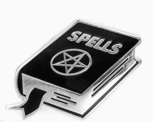 Spell Book Enamel Pin