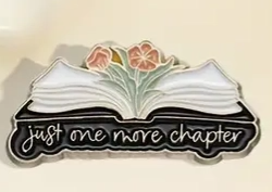 Random Reading Enamel Pins