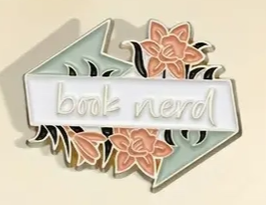 Random Reading Enamel Pins