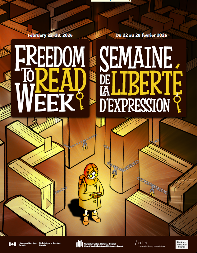 Freedom To Read Week Poster 2026 – The Library Marketplace