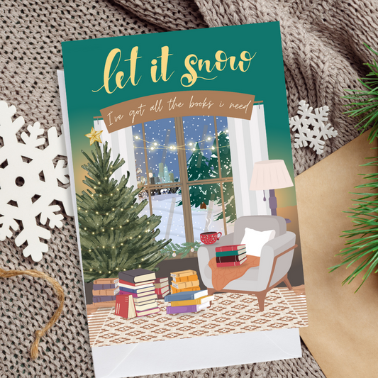 Let it Snow - Holiday Greeting Card