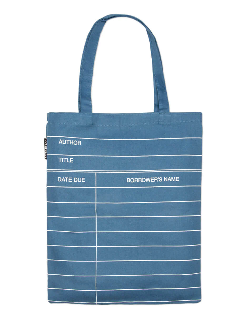 Library Card Tote