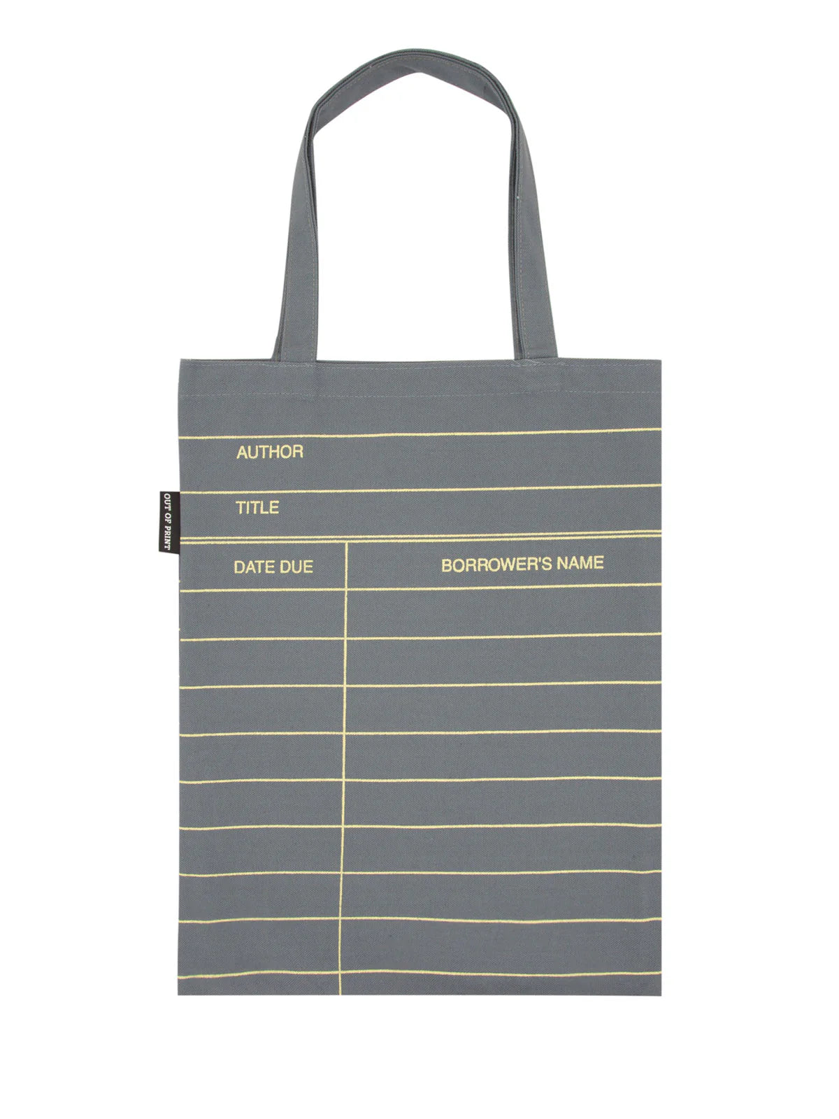 Library Card Tote