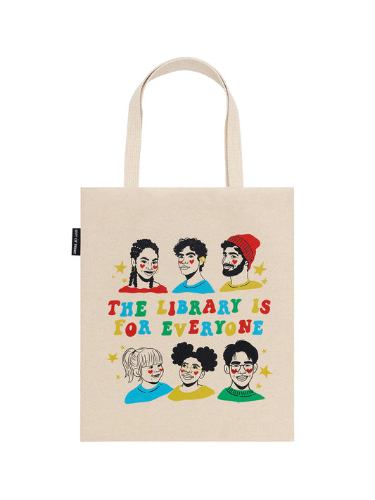 Mychal Threets: The Library is for Everyone Tote Bag