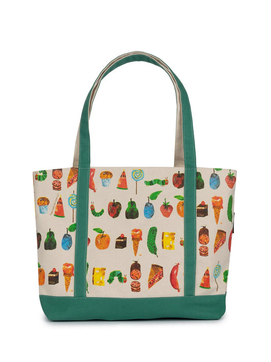 World of Eric Carle The Very Hungry Caterpillar Large Zippered Tote