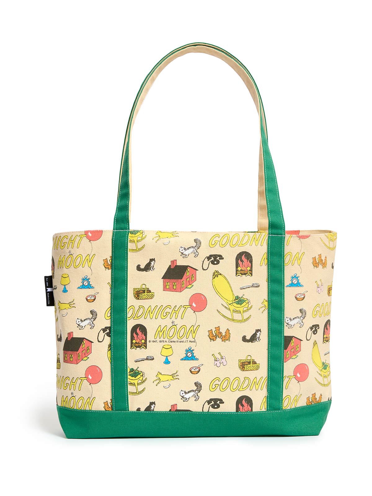 Goodnight Moon Large Zippered Tote