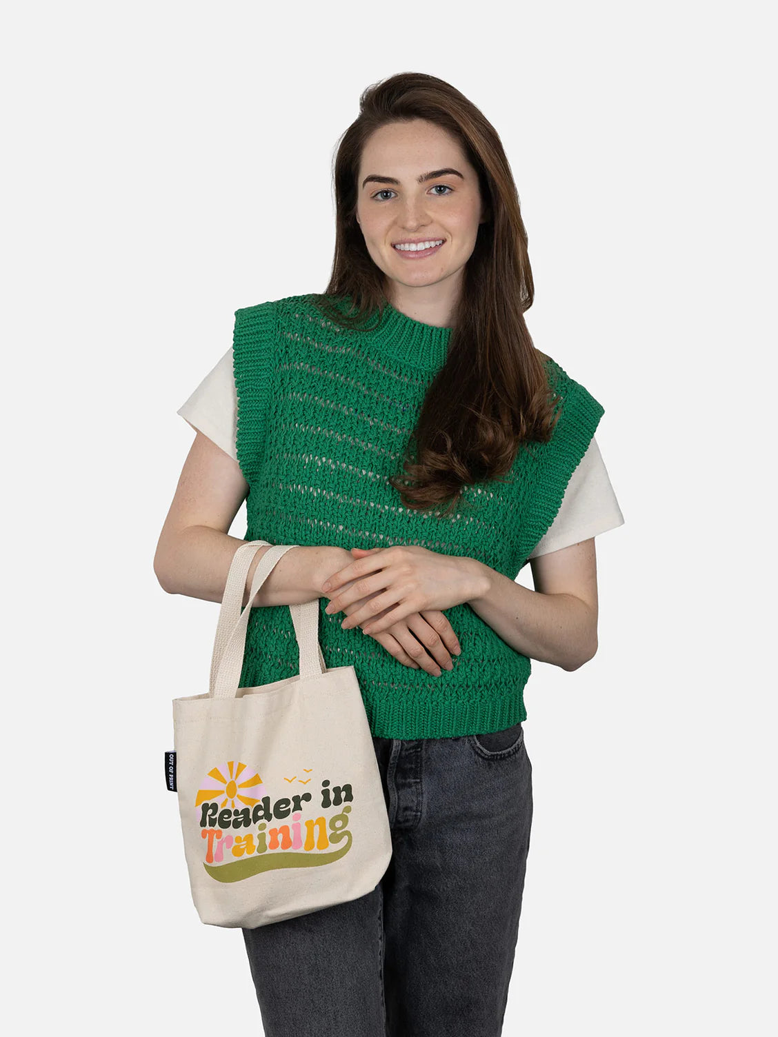 Reader in Training Mini Tote