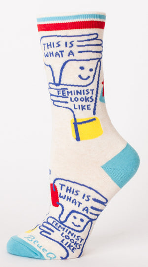 This is What a Feminist Looks Like Men's Crew Socks